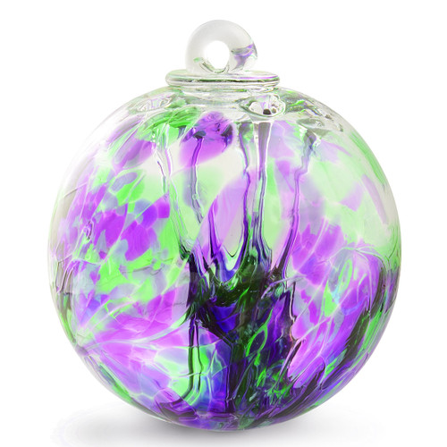 Witch Ball Iris Bouquet