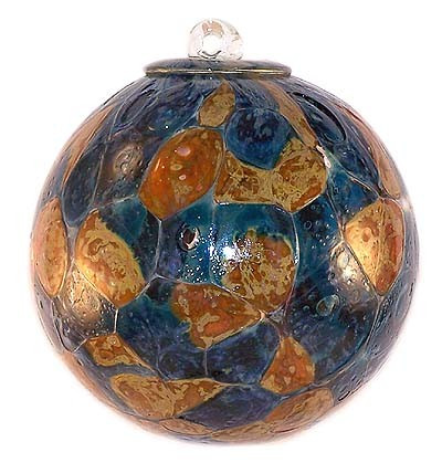 Silver Nitrate Sea Green / Burnt Orange  6 Inch