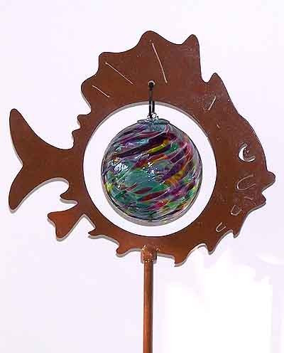 Rustic Sun Fish Sun Stick