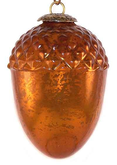 Brass Cap Copper Acorn
