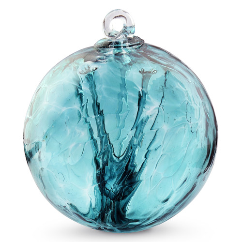 Witch Ball Emerald Green