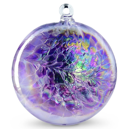 Sun Disk  Lavender / Purple Iridized