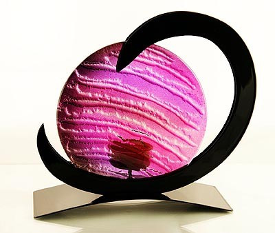 Neutron Tealight Candle Holder Purple