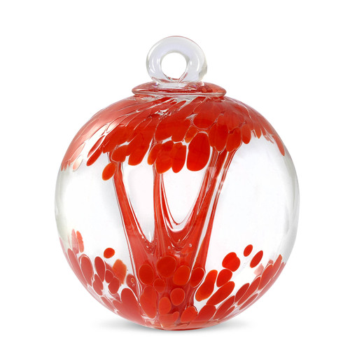 Spirit Tree Witch Ball (Opal Red)