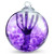 Witch Ball Purple