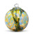 Small Witch Ball Turquoise and Old Gold