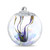 Enigmatic Witch Ball Iridescent Serenity Colors