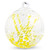 Veiled Witch Ball "Canary Yellow"