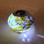 Solar Table Lamp Pink Marble