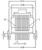 Kycon GL-N-88M RJ45 Modular Jacks