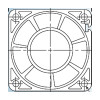 Mechatronics F6025E12B1-RSR DC Axial Fan