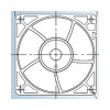Mechatronics F1238X24B-FHR DC Axial Fan