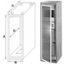Bud Industries Inc. DC-8075-BT Rack Cabinent Bud Industries Inc. DC-8075-BT Rack Cabinent