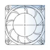 Mechatronics G6015E12B1-RH DC Axial Fan
