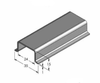 Custom Connector C-105-2M DIN rail 35mm