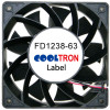 Cooltron FD1238B24W3-63-3R DC Axial Fan