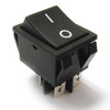 E-Switch R5DBLK-BLK-EFO Rocker Switches