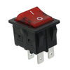 E-Switch RBW2ABLKRILFF1 Rocker Switches