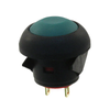 E-Switch RP8100B1M1CEBLKGRNNIL Pushbutton Switches