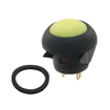 E-Switch RP8100B1M1CEBLKYELNIL Pushbutton Switches