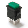 E-Switch PB1973DBLKRILEF4 Pushbutton Switches