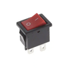 E-Switch R1973BBLKREDFF0 Rocker Switches