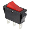 E-Switch R4JBLKRILEF3 Rocker Switches