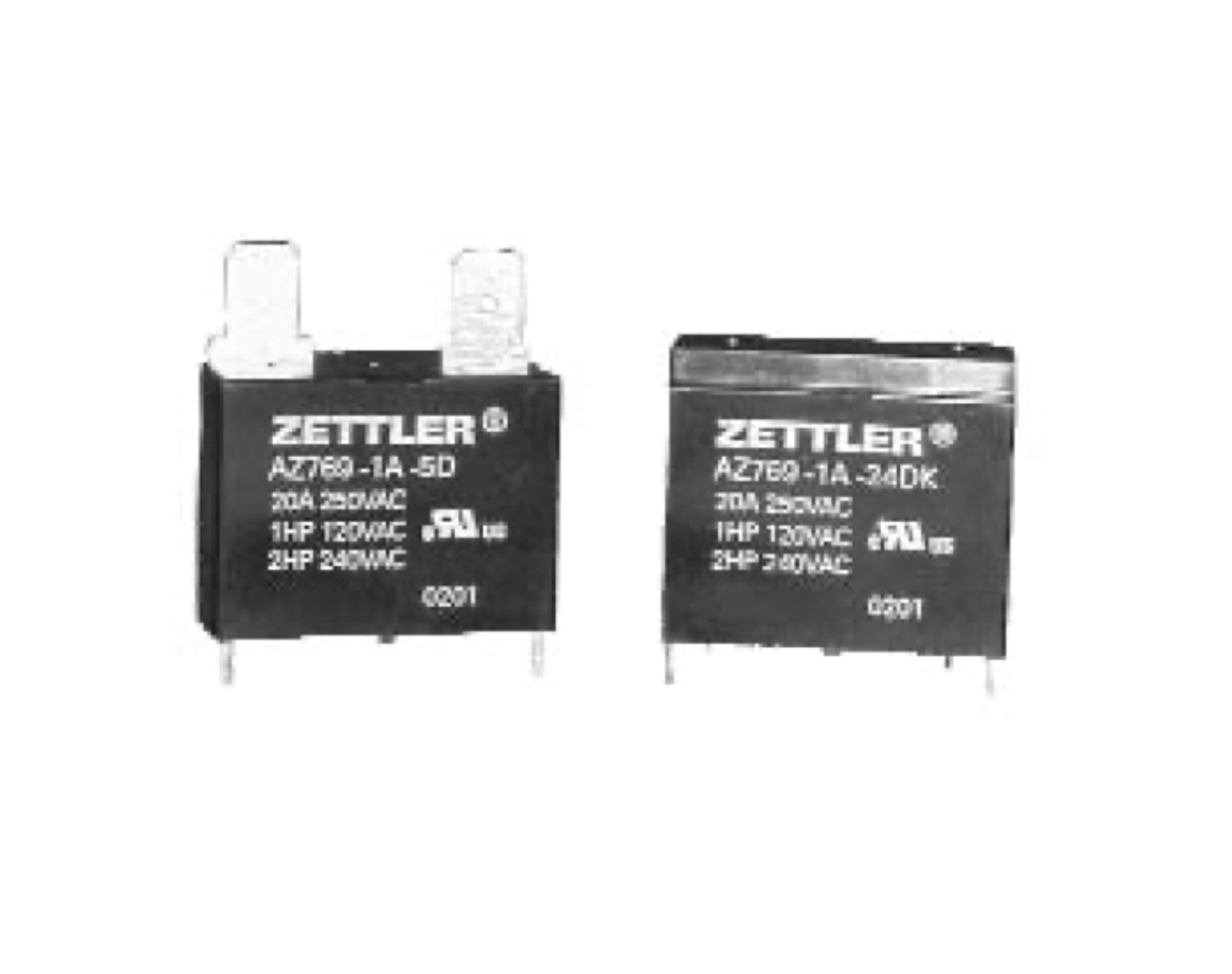 American Zettler AZ769-1A-5D Power Relay