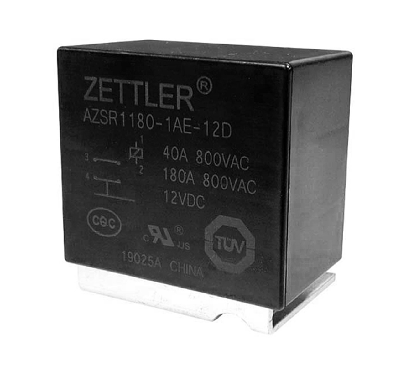 American Zettler AZSR1180-1AE-12D Power Relay