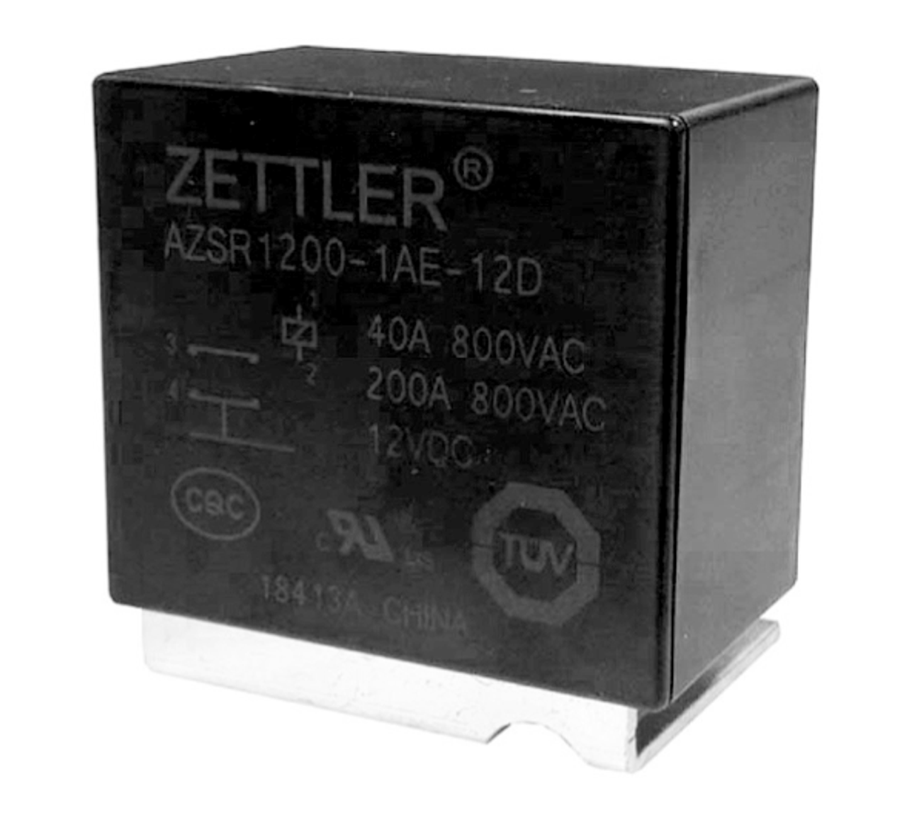 American Zettler AZSR1200-1AE-6D Power Relay