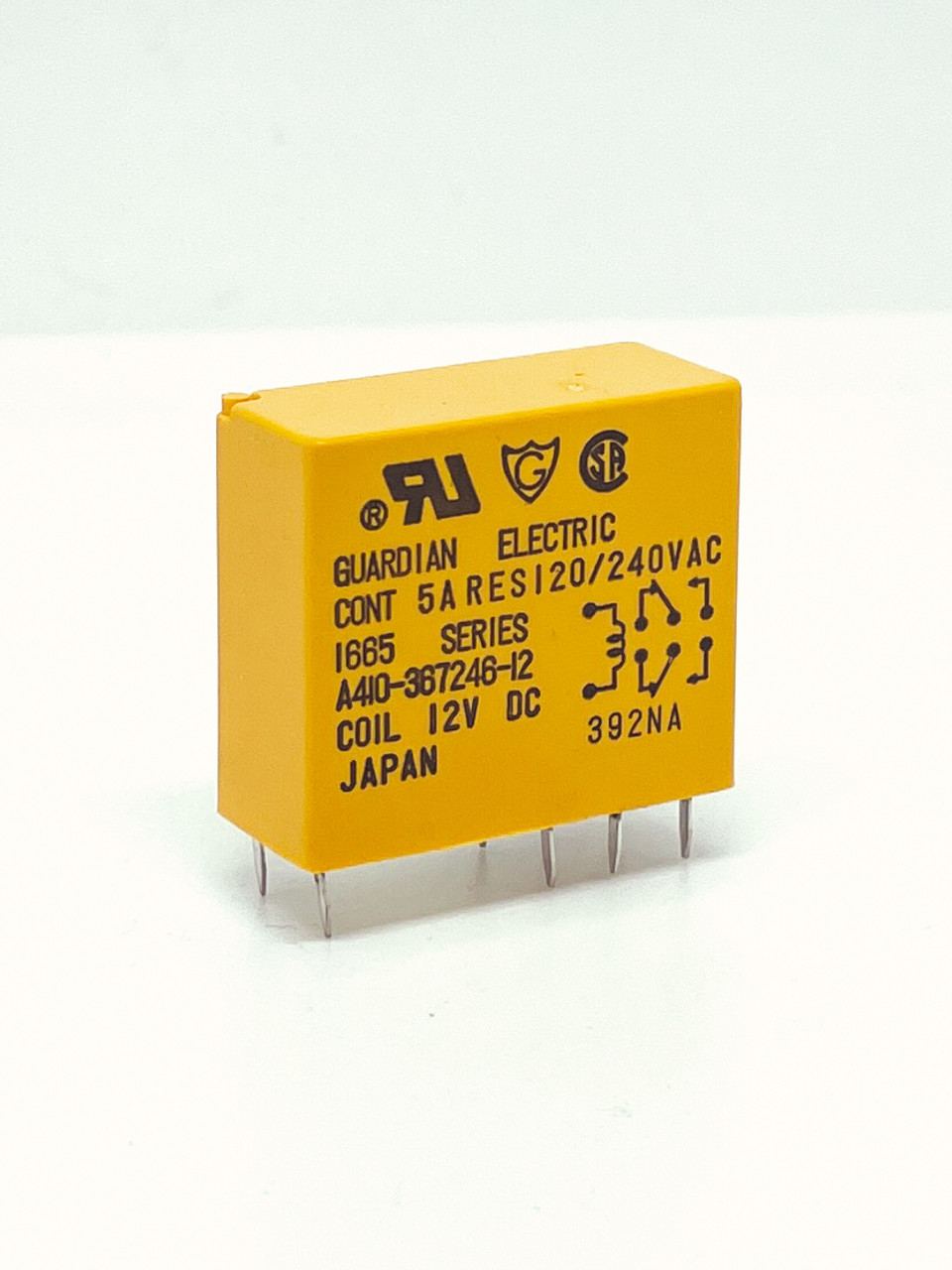 Guardian Electric Manufacturing 1665-2C-12D Relays