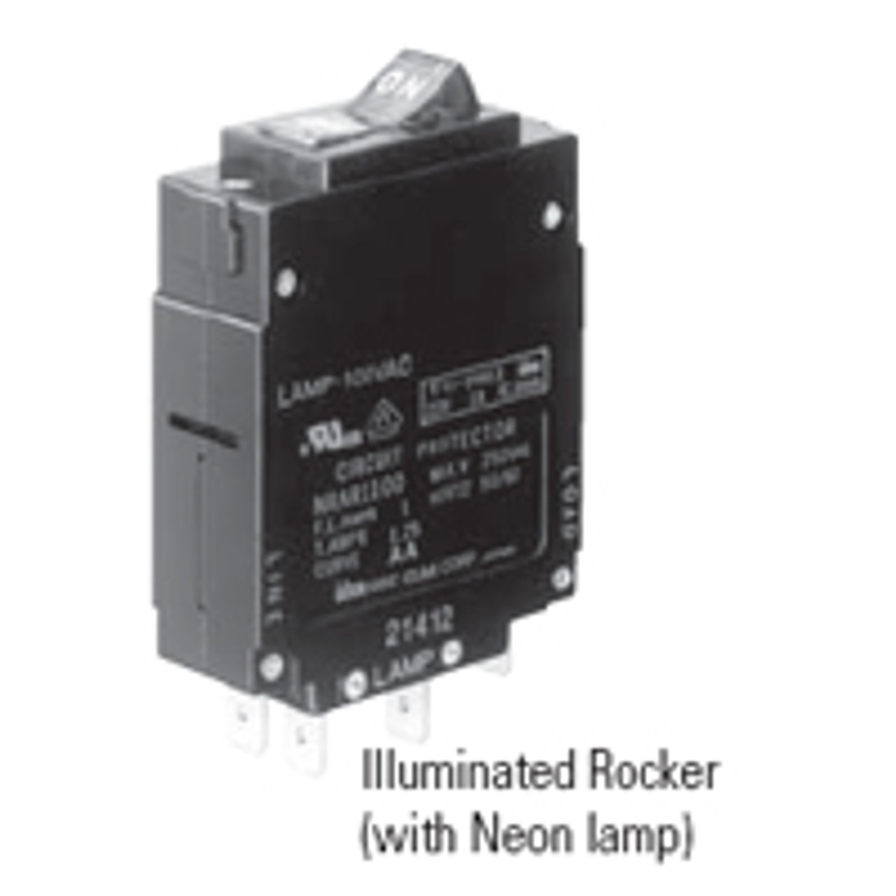 IDEC NRAR1111-1A-AA-1 Magnetic-Hydraulic Circuit Breakers