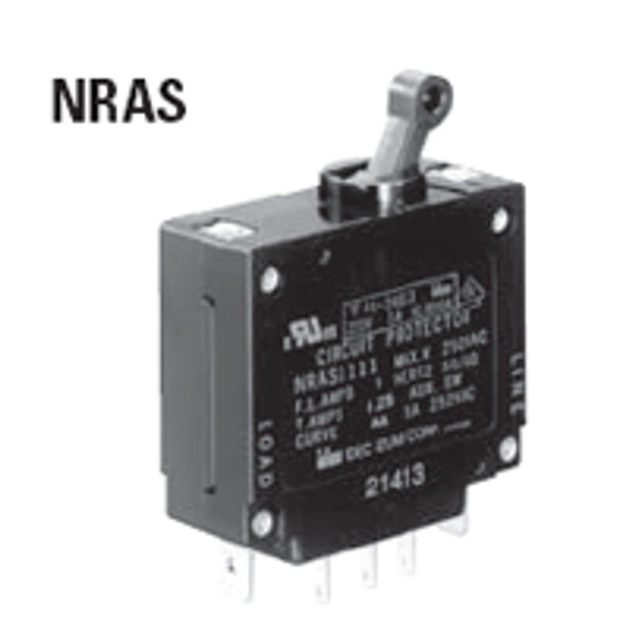 IDEC NRAS1100-20A-MA Magnetic-Hydraulic Circuit Breakers