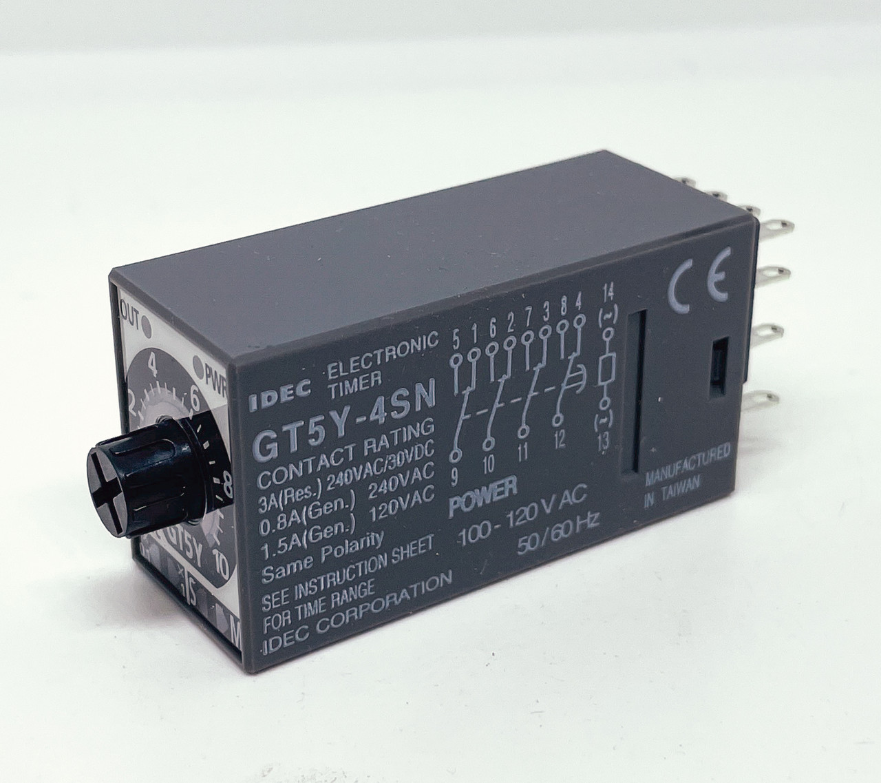 IDEC GT5Y-4SN1A100 On Delay Timers