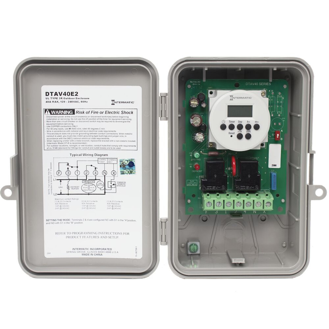 Intermatic DTAV40E2 Timers