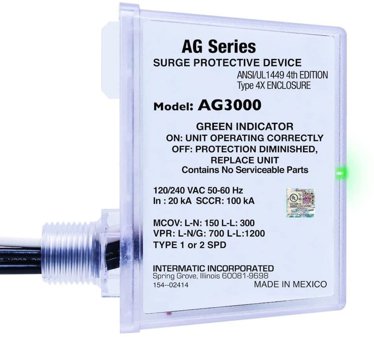 Intermatic AG3000 Surge Protection Products