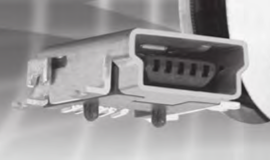Kycon KMBX-SMT-5S-S-30TR USB Connector