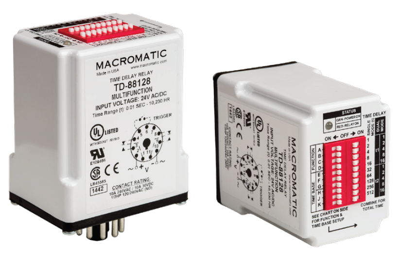 Macromatic TD-84122-41 Delay on Make / Delay on Break Time Delay Relay