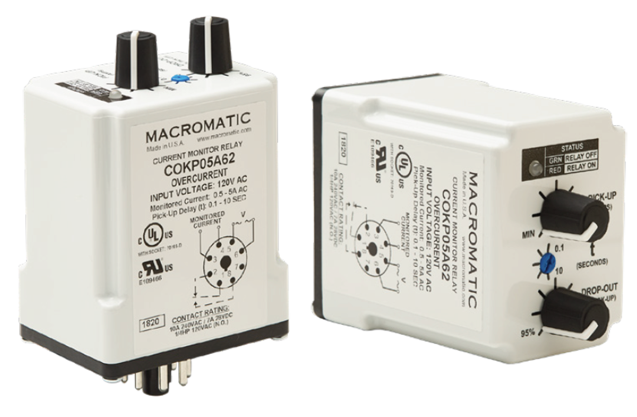 Macromatic COKP05A62 Current Monitor Relays