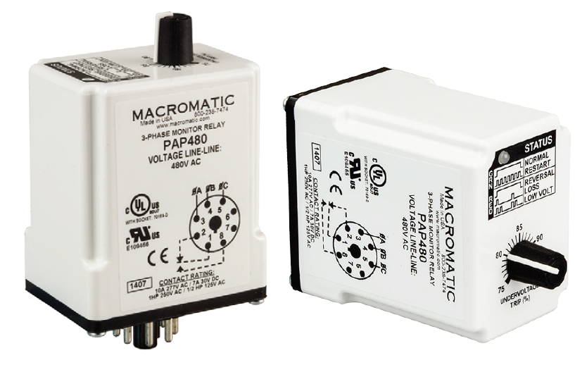 Macromatic PAP240 Phase Monitor Relay