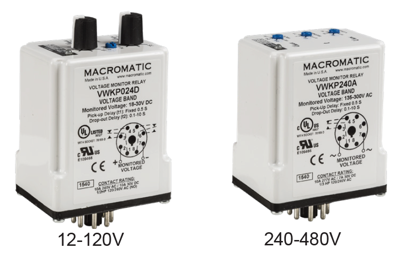 Macromatic VWKP012D Voltage Monitor Relay