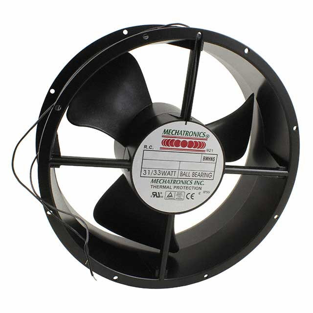 Mechatronics UF25GC12-BWHNR AC Axial Fan