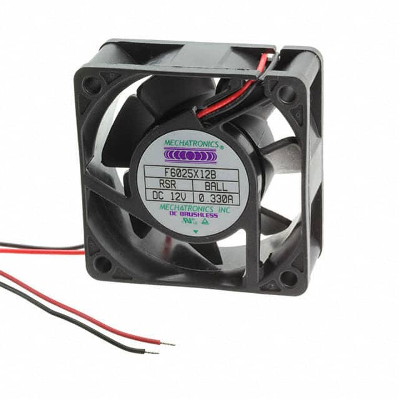 Mechatronics F6025X12B-FSR DC Axial Fan Mechatronics F6025X12B-FSR DC Axial Fan