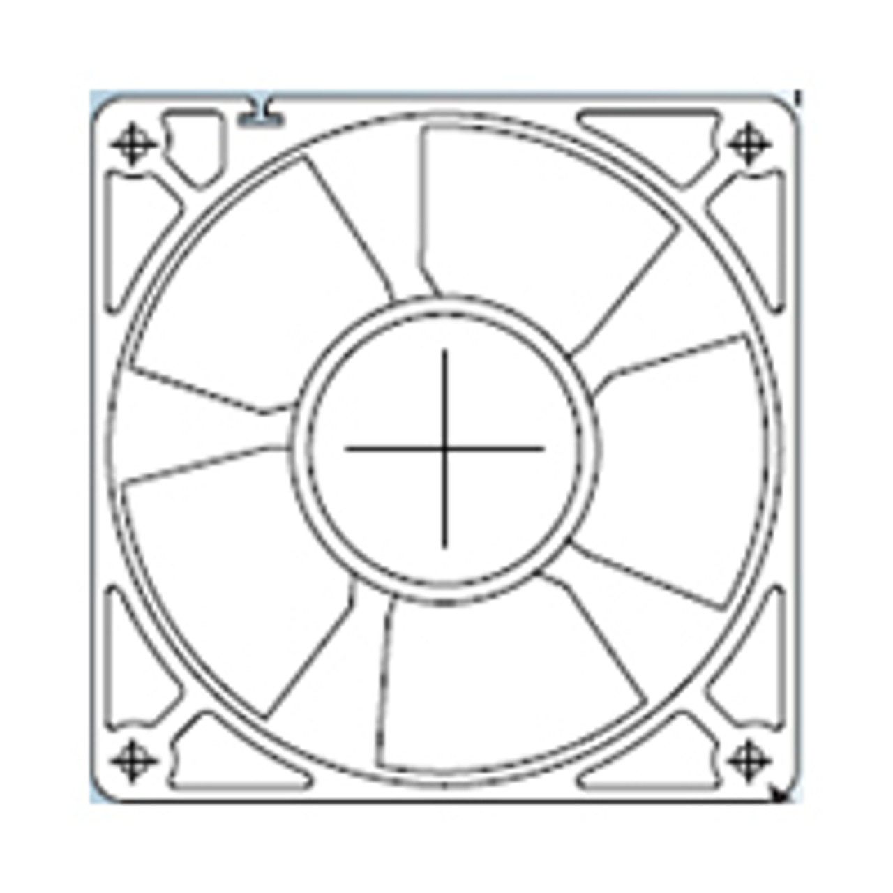 Mechatronics G1238E24B-FS-GB DC Axial Fans