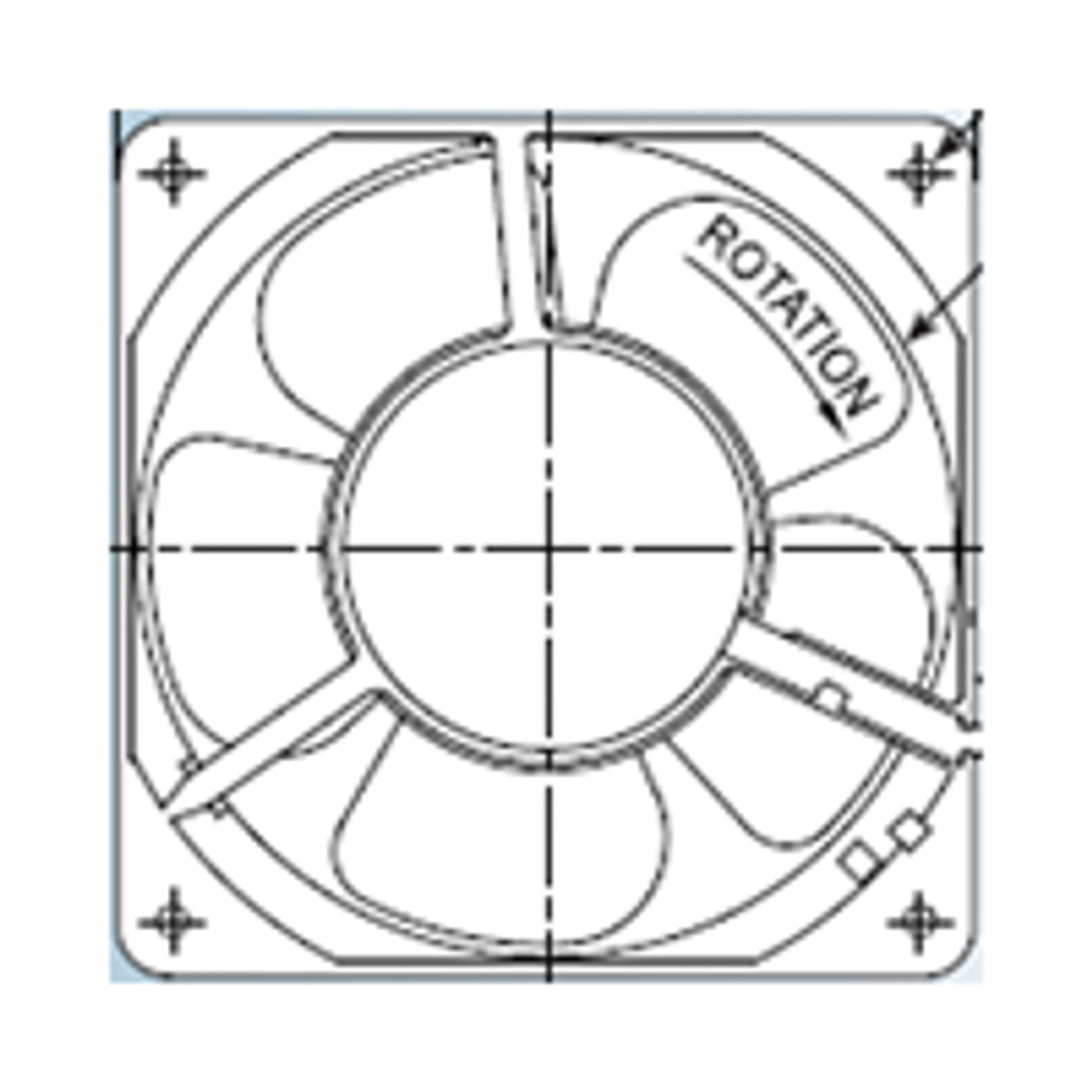 Mechatronics UF12A12-BTHR-1575 AC Axial Fans