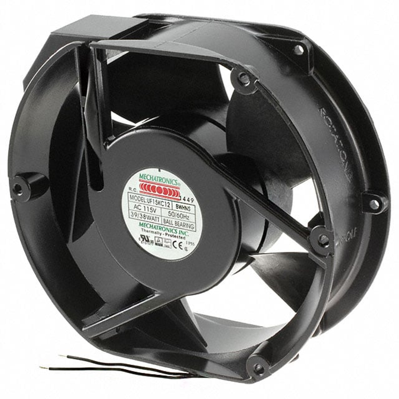 Mechatronics UF15KC23-BWHR AC Axial Fan