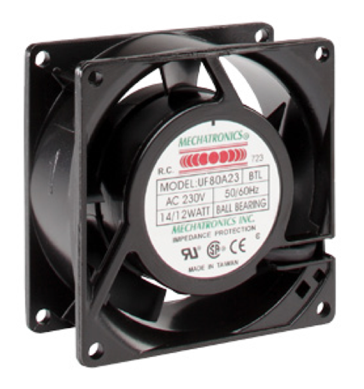 Mechatronics UF80A12-SWHR-1807 AC Axial Fan