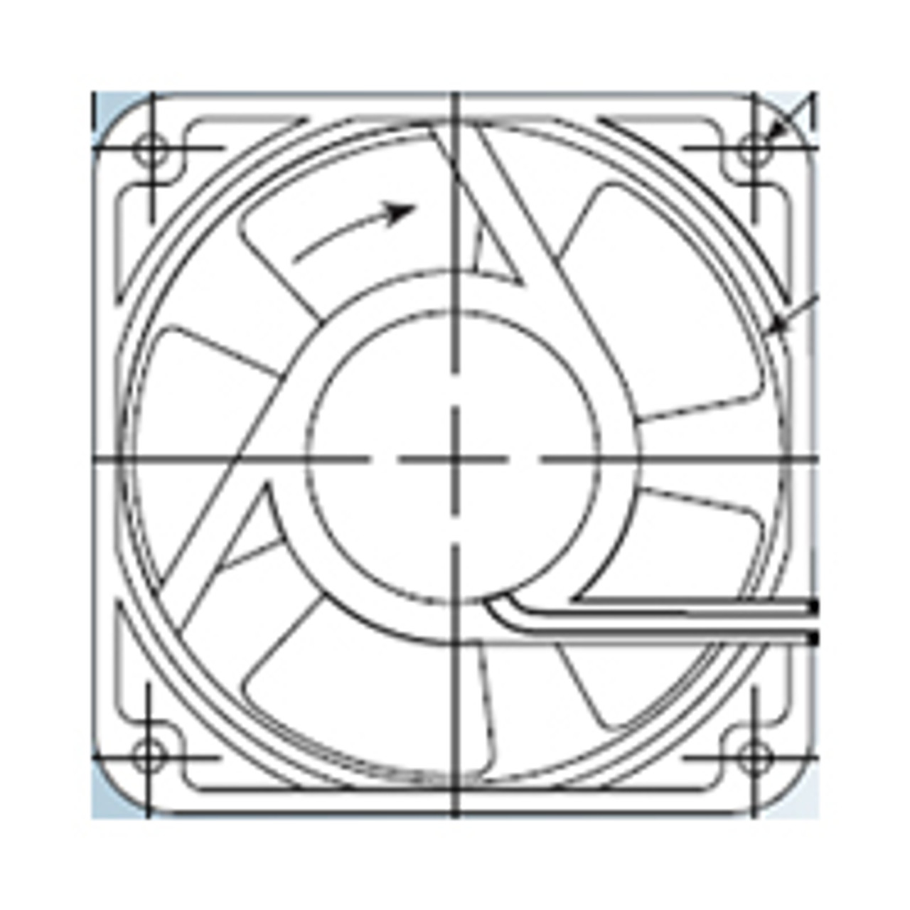 Mechatronics UF80A23-BTH AC Axial Fans