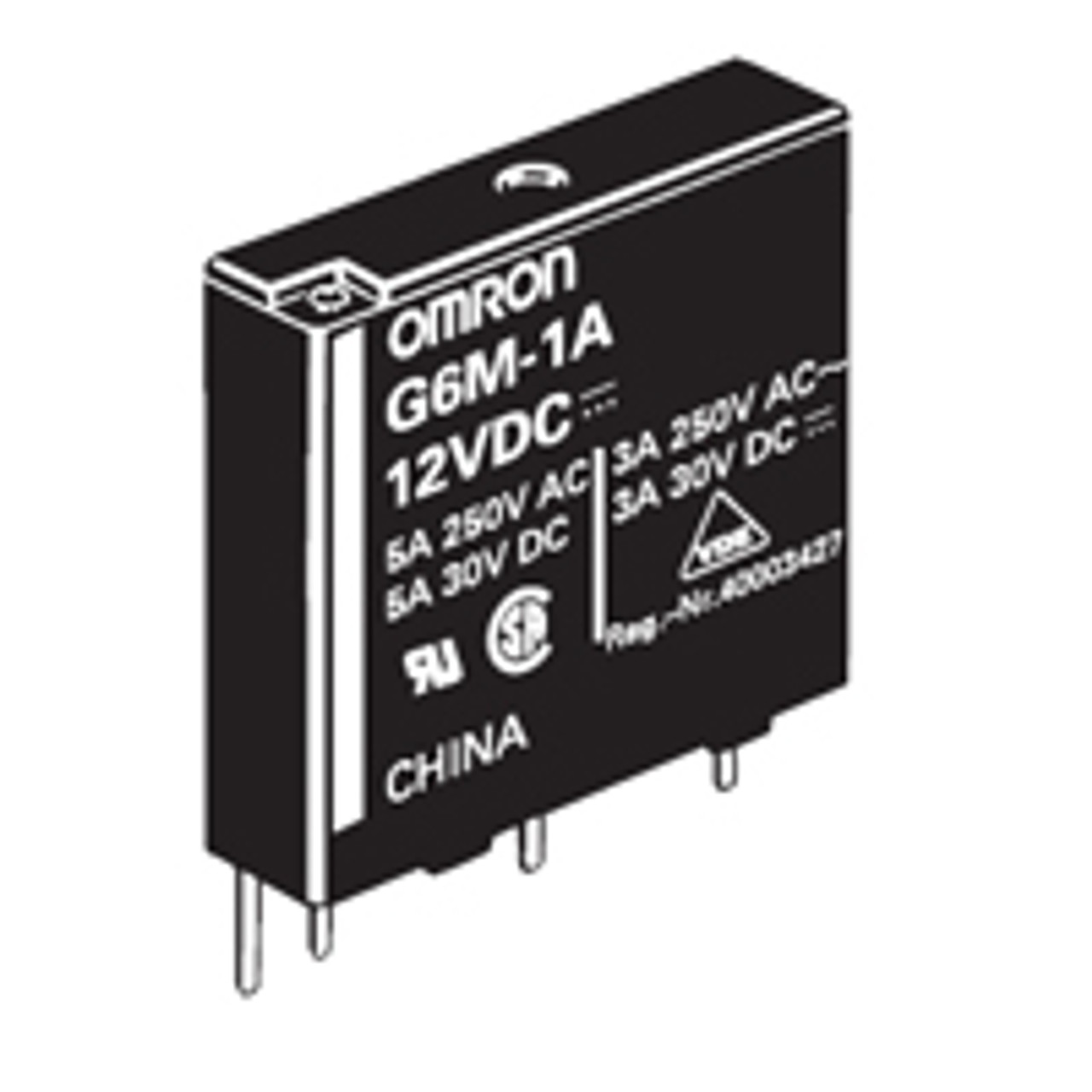 Omron G6M-1A-DC5 General Purpose Relays