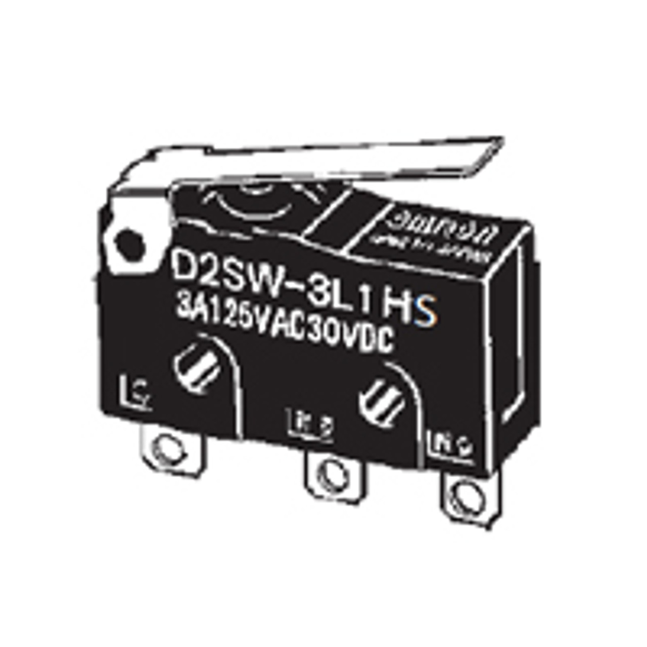 Omron D2SW-01L1MS Snap-Action Switches